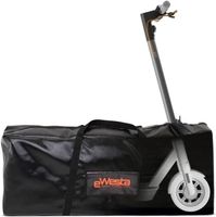 eWesta Elektroroller Brandschutz Abdeckung Feuerfeste Aufbewahrung - Scooter Zubehör E-Scooter 115 x 20 x 54 cm Elektro-Scooter Roller E-Fahrzeug - Fall Sicherheit Tragbar Falten (Black)