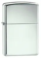 Zippo -Rüstung hoher polnischer Chrom Windschutz leichter