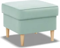 Fußhocker für Sessel, Türkis