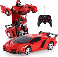 Spielzeug Transformer Auto Rennauto Roboter mit Fernbedienung Motor Wagen 2021 