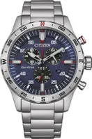 Citizen Eco-Drive Sportlicher Chronograph Herrenuhr AT2520-89L + BOX