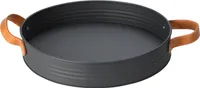 Tablett Metall mit Griffen neuetischkultur