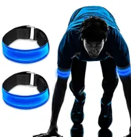 4 Stück LED Armband Sicherheit Reflektor Armband mit Drei Beleuchtungs modi  LED Slap Armbänder/Armband/Leuchtband/Reflektorband für Laufen Joggen  Radfahren Hundewandern Running und Outdoor Sports : : Sport &  Freizeit