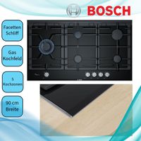 Bosch Serie 8 PRS9A6B70D Kochfeld Schwarz Integriert 90 cm Gaskochfeld 5 Zone(n)