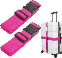 Yosemy Koffergurt Kofferband 2 Stück Gepäckgurt Einstellbare Kofferband mit  Digitalem Passwort 2 Stück Kofferanhänger Koffer Kofferband Gepäckband  Sicheren Verschließen der Koffers auf Reisen Grau : : Fashion