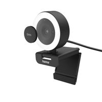 Hama Qhd Webcamera mit kreisförmigem Licht C-800 Pro, Fernbedienung
