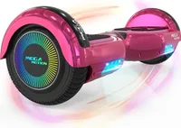 MEGA MOTION Hoverboard,Elektro Scooter 6,5 LED E-Balance Scooter mit Motorbeleuchtung und Bluetooth