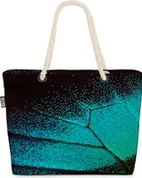 VOID Schmetterlingsflügel Strandtasche Shopper 58x38x16cm 23L XXL Einkaufstasche Tasche Reisetasche Beach Bag