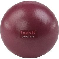 top | vit® Pilatesball, Pilates Ball zur Kräftigung der Beckenboden- und Bauchmuskulatur, Ø ca. 18cm, brombeere (1 Ball)