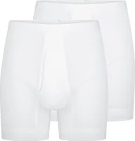 Schiesser 2er Pack Original Classics Doppelripp Unterhose kurz Besonders Komfortabel, strapazierfähig und formstabil, Aus angenehm weicher, 2-fädiger Mako-Baumwolle, Mit Eingriff und bewährter Doppelripp-Qualität