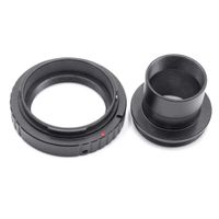 vhbw Adapterring, T2-Ring Adapter 1,25" - M42x0,75 kompatibel mit Canon EOS Kiss X8i, Kiss X80, Kiss X7i Teleskop, Kamera, Spiegelreflexkamera