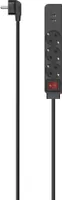 Steckdosenleiste, 3-fach, USB-A 17W, Schalter, 1,4 m, Schwarz (00223182)