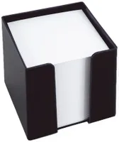 KÖNIG & EBHARDT Zettelbox 95 x 95 mm Kunststoff schwarz