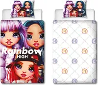 Rainbow High Mikrofaser Bettwäsche Set 135/140x200 60x70 cm