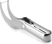Ibili Melonenschneider, Edelstahl, Silber