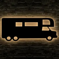 Wohnwagen LED Deko Schlummerlicht Nachtlicht Bus Auto PKW Buche #20