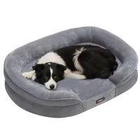 Feandrea Hundebett,Hundekissen, große Hunde, abnehmbarer, waschbarer Bezug