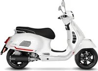 Kompletny układ wydechowy LeoVince NERO RACING ze stali nierdzewnej w kolorze czarnym, nakładka z włókna węglowego do Piaggio Vespa GTS 300 HPE