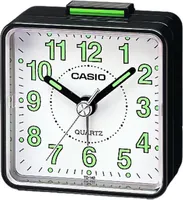Casio TQ-140-1B Budík analógový quartz čierny/biely