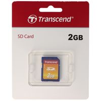 Transcend SD karta 2GB bezpečná paměťová karta v poštovním formátu