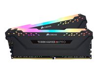 Corsair Vengeance CMW16GX4M2C3000C15 - 16 GB - 2 x 8 GB - DDR4 - 3000 MHz - 288-pin DIMM - Schwarz