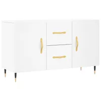 Kredens biały 100x36x60 cm materiał drewnopochodny