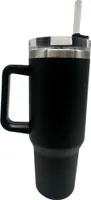 Thermobecher Stanley Cup Thermal Mug 1200 ml, Becher mit Deckel, Henkel und Strohhalm, Tumbler