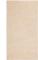BELIANI Dywan beżowy 80 x 150 cm gładki jednolity do salonu sypialni styl nowoczesny minimalistyczny