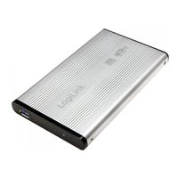 LogiLink Festplattengehäuse 2,5 Zoll S-ATA USB 3.0 Alu