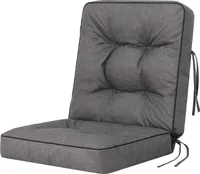 Polštářek na houpačku Venus Polštářek na lavičku Zahradní polštářek na houpačku Polštářky na lavičku Polštářky na houpačku Hollywood Swing Swing Bench ?50 x 110 x 10 cm Antrazhit