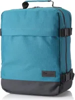BAMBINIWELT RUCKSACK Handgepäck Reisetasche Boardgepäck Bordcase Kabinenkoffer Reiserucksac 40x20x25 40x30x20 Ryanair Wizzair (klein, türkis-schwarz, 40x20x25)