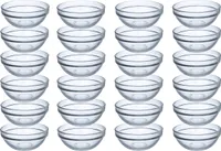 24x Schüsseln aus Glas Ø 9 cm Glasschälchen Dipschale Dessertschale Tapasschale
