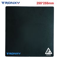 Tronxy vyhrievané vyhrievacie lôžko nálepka povrch vysoko teplotne odolný 255 * 255mm pre 3D tlačiareň inkubátor