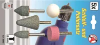 KRAFTMANN 8063 Schleif- u. Poliersatz, 5-tlg.