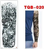 INF Temporärer Tattoo-Aufkleber für den ganzen Arm 7