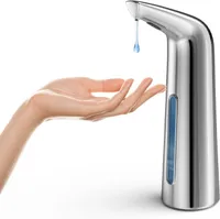 Seifenspender Automatisch, Berührungsloser Schaumseifenspender, 400ML Elektrischer Seifenspender mit Sensor, IPX6 Wasserdicht, für Badezimmer, Küchen