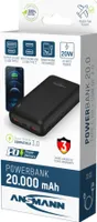 ANSMANN Mobiler Zusatzakku PB320PD 20.000 mAh schwarz