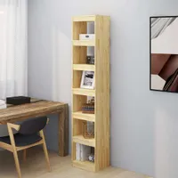 vidaXL Bücherregal/Raumteiler 40x30x199 cm Massivholz Kiefer