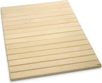 LaJa26 Sauna Bodenmatte Espe 80 x 60 x 2 cm