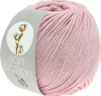 Lana Grossa Soft Baumwolle 006 Altrosa 50g