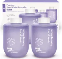 Mydło w piance Simpleway do automatycznego dozownika 3-PACK  Simpleway Zapach: Lavender Purple,