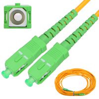 Extralink SC/APC-SC/APC Patchcord Patchcord kabel Optický kabel jednovidový, simplexní, G.652D, 3 mm, 5 m