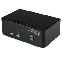 StarTech.com 2portový DVI USB KVM přepínač se zvukem a USB2.0 rozbočovačem