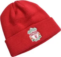 Liverpool FC offizielle Strick-Umschlagmütze BS1682 (Einheitsgröße) (Rot)