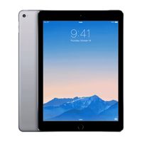Apple iPad Air 2 Gen 9,7 Zoll 128GB Tablet WiFi + Cellular Retina Display Grau