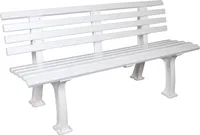 Freiburger Tennisbank weiß 150 cm