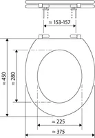 WC-Sitz Siena mit Absenkautomatik, beige