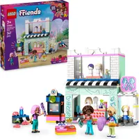LEGO Friends Friseursalon, Bau- und Spielset für kreative Rollenspiele, Bauspielzeug, Geschenk für Mädchen ab 7 Jahren, 3 Minifiguren der Charaktere für Rollenspiele 42662