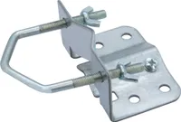 PremiumX Mastfuß Stahl verzinkt 20-60mm Durchmesser