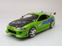 Jadatoys 1:24 Modellauto Brians Mitsubishi Eclipse 1995 Fast and Furious